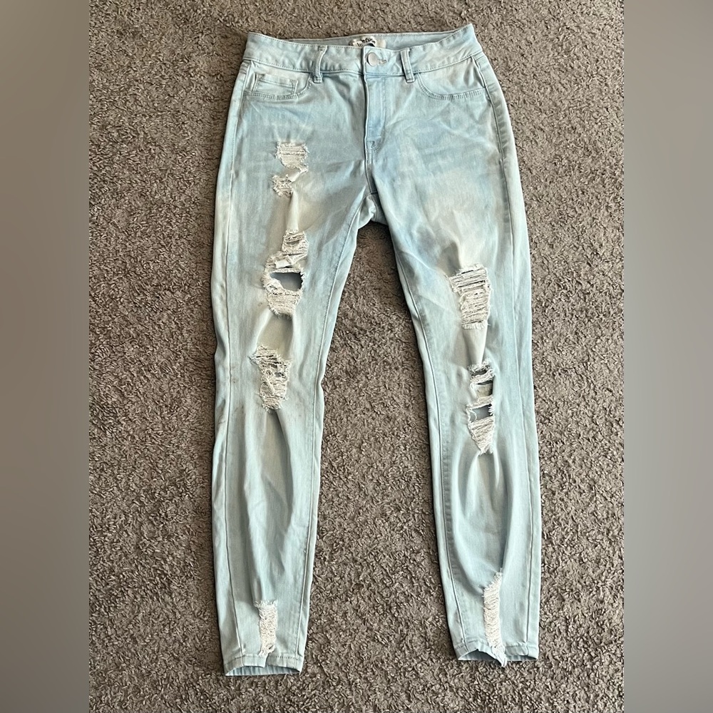 Charlotte Russe blue denim jeans size 4